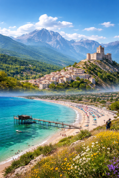 Abruzzo. Nuovo massimo per il turismo: 8,8 milioni di presenze nel 2025 - Foto