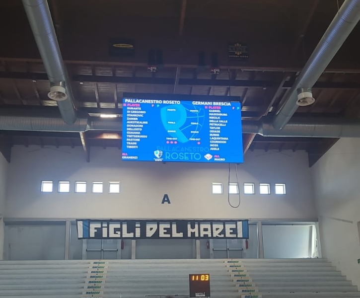 Ruvo di Puglia-Pallacanestro Roseto per la permanenza in Serie A2: diretta gratis sui maxischermi al PalaMaggetti - Foto