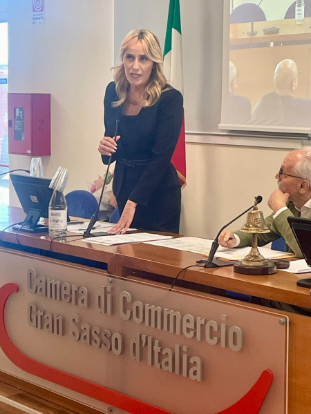 Camera di commercio Gran Sasso, Antonella Ballone riconfermata presidente per il secondo mandato - Foto