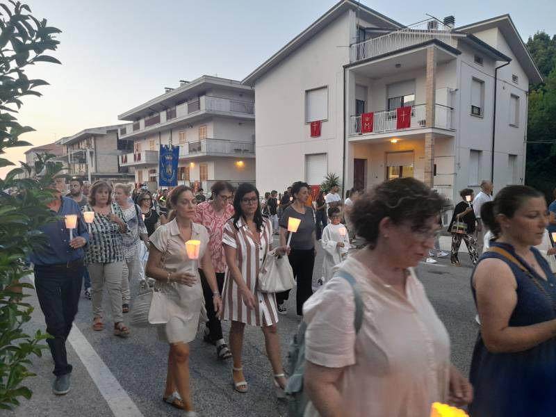 Torna a Villa Lempa di Civitella la Festa patronale della Madonna del Carmine - Foto