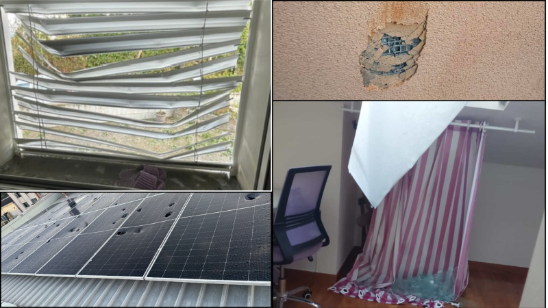 La Provincia di Teramo conta i danni della grandinata: una scia di devastazione - Foto