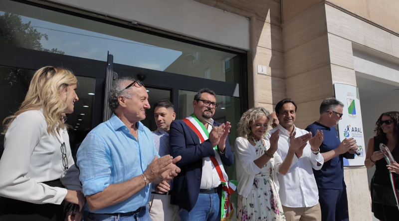 Inaugurato a Teramo il nuovo centro per l'impiego nei locali dell'ex cinema Apollo - Foto