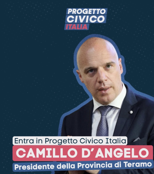 Camillo D’Angelo entra in Progetto Civico: un posto in Parlamento? - Foto