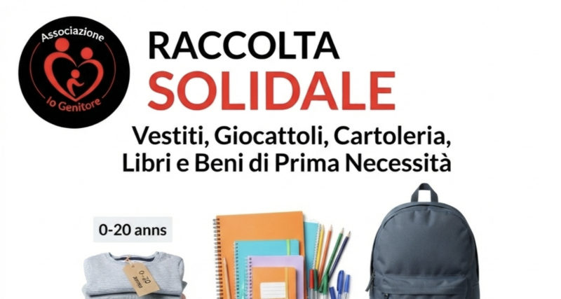 Solidarietà a Teramo: "Io Genitore APS" lancia campagna di raccolta beni per famiglie in difficoltà - Foto