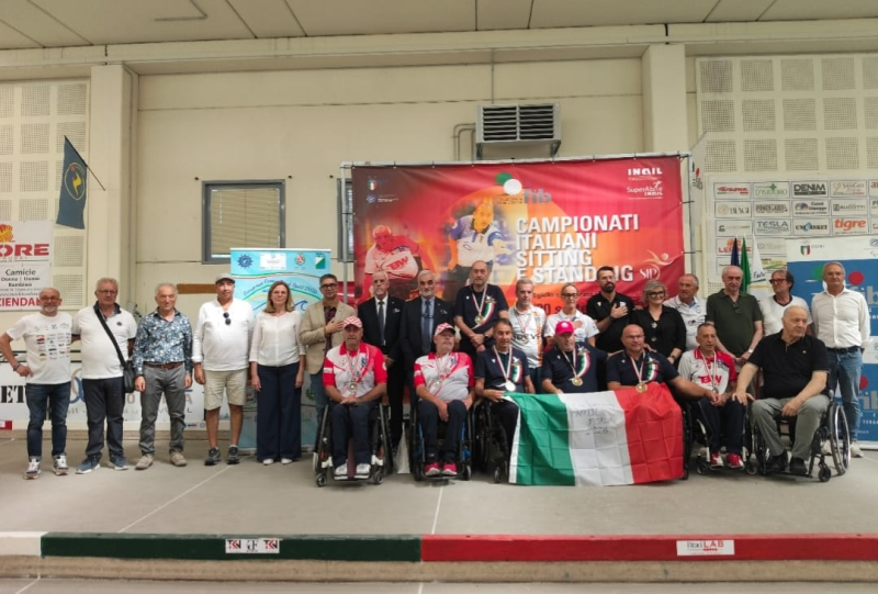 L’Abruzzo decreta i nuovi campioni italiani di bocce paralimpiche sitting e standing - Foto