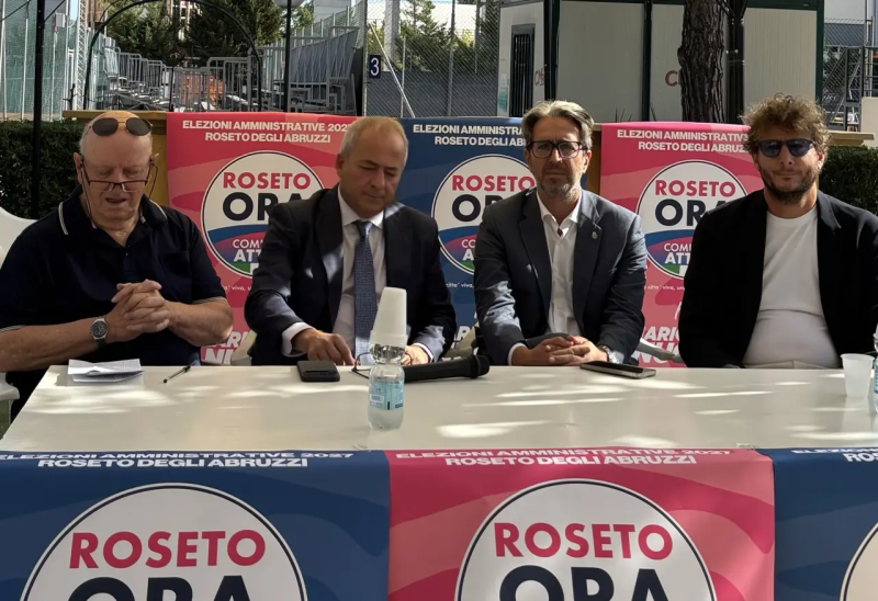 Nasce "Roseto Ora. Comunità attiva": Proti e Angelini con Nugnes per il secondo mandato - Foto