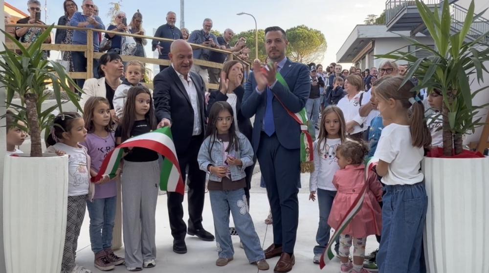 Castiglione festeggia il nuovo asilo comunale e la mensa scolastica, il sindaco d’Ercole: “Giornata storica” - Foto