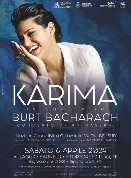 III concerto di primavera. Karima “In love with Burt Bacharach” - Foto